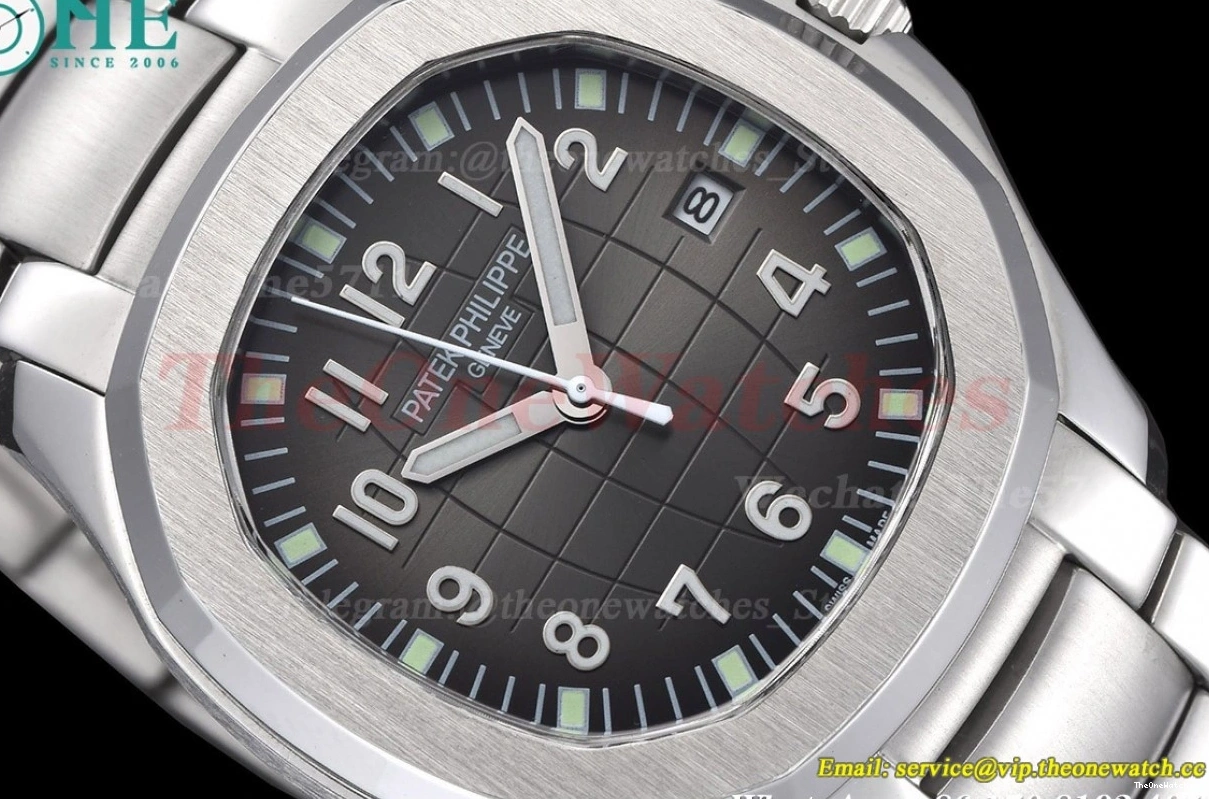 Grey GDF 40mm 5167 SS Dial Nautilus SS MY8215 0124